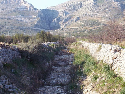 Manfredonia, Paesaggio garganico con canalone