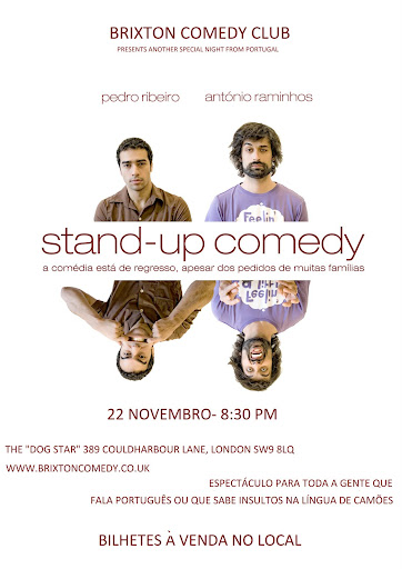 Stand up comedy em Portugues