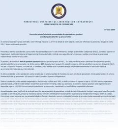 Consilieri asimilati magistratilor