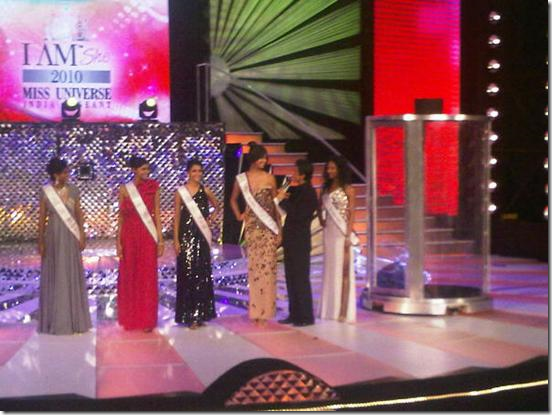 Ushoshi Sengupta winner of I am She Miss Universe India 2010