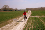 de zandweg tussen Cotthem en Hoeksken