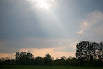 letterlijk, een gat in de wolken