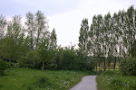 we verlaten de Scheldemeersen aan de Kerkhoek - Merelbeke