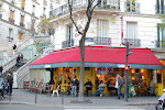 even pauzeren in café Francis Labutte