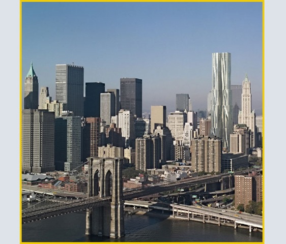 [Beekman Tower, New York. Il complesso residenziale progettato da Gehry rappresenta uno dei segnali della rinascita dopo l'11 settembre[4].jpg]