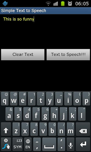 Simple Text To Speech