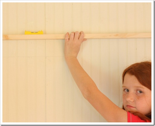 Hannah holding wood Hannah holding wood