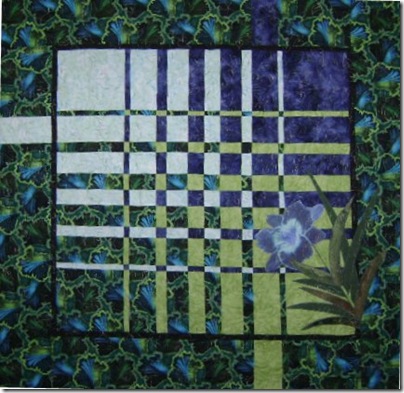Blue Lily Quilted