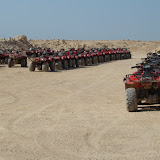 Moto-safari in desert