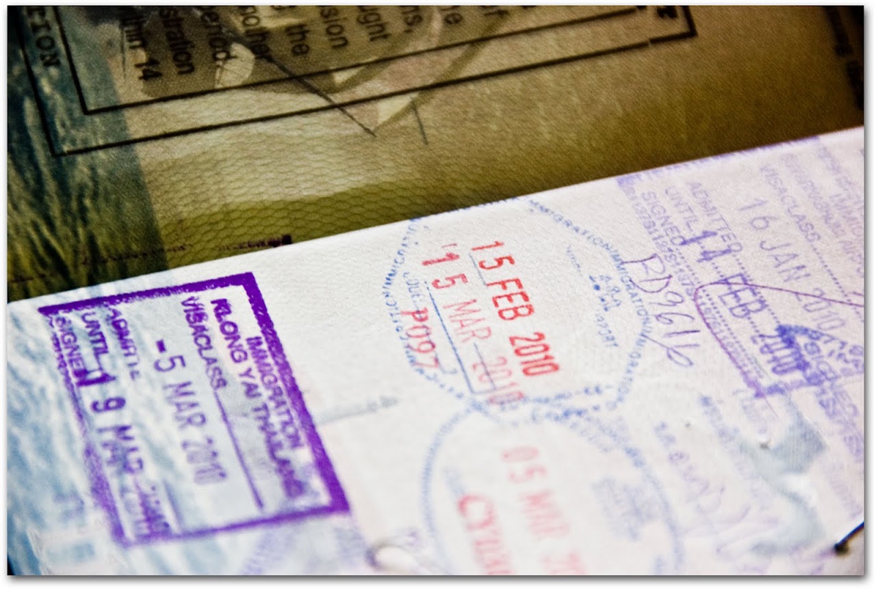 Passport pages