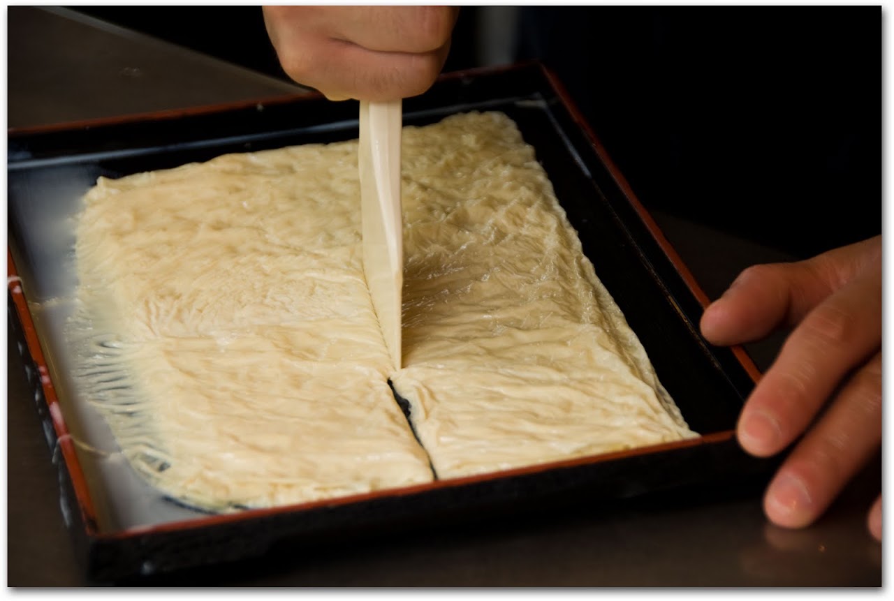 Yuba being made