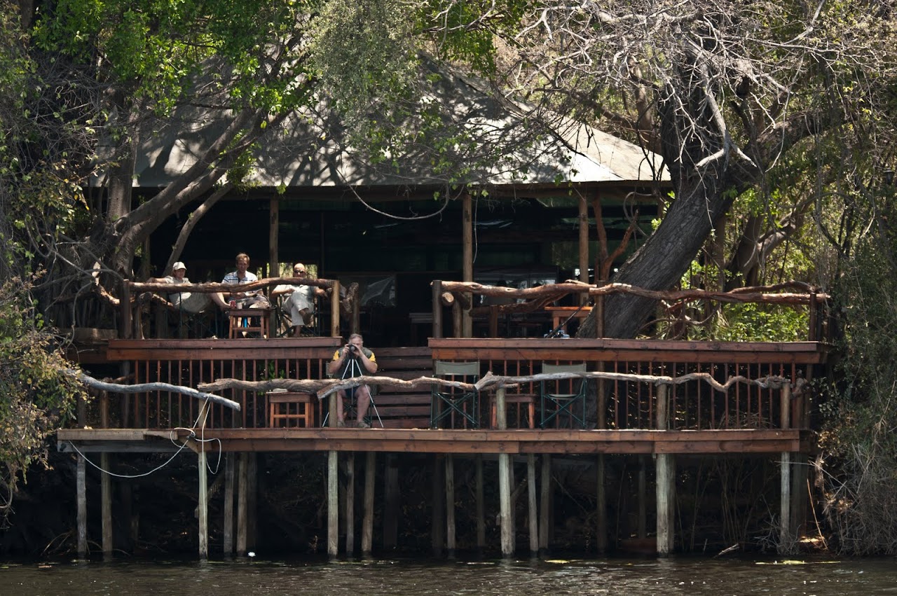 Base camp in Okavango