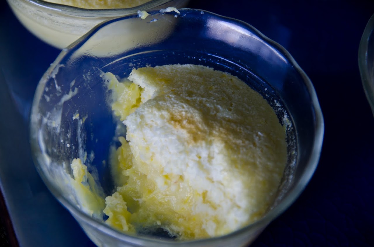 Meyer lemon budino