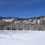 Cliff Surrounding Round Pond