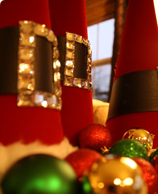 santa hat craft from thrifty decor chick stein mart christmas decor