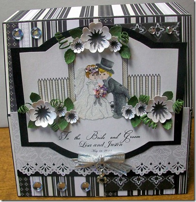 kauai wedding reception Wedding Cake Easel Card