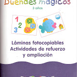 Fichas 3 a&ntilde;os Duendes magicos