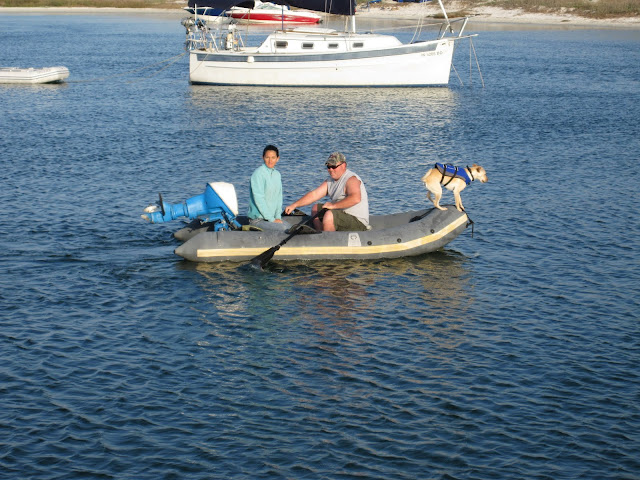Jody rowing