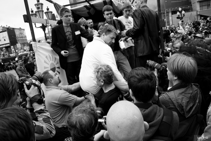 Митинг-концерт в защиту Химкинского леса