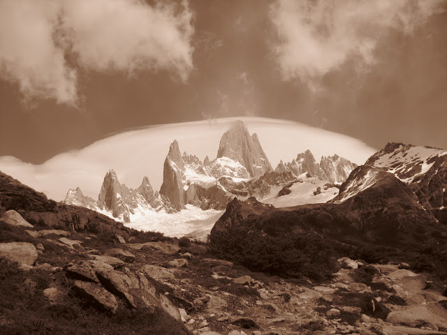 The view...only 2 hours hiking from El Chalten, Argentina