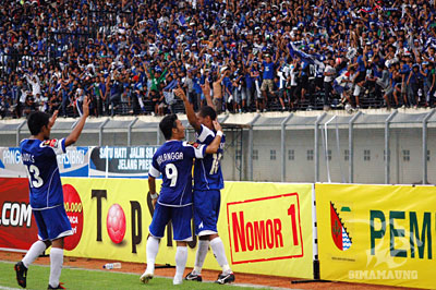 Persib vs PSPS 2009/2010
