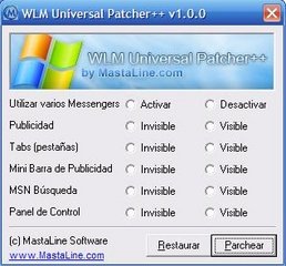 Windows Live Messenger Patcher 