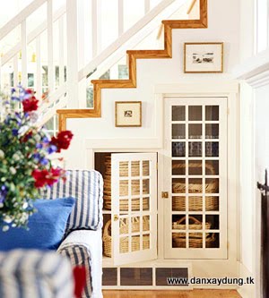 Tận Dụng Gầm Cầu Thang- danxaydung.tk