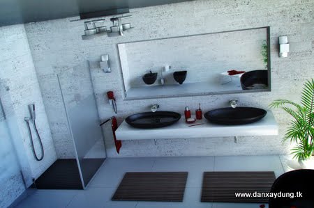 Những thiết kế phòng tắm tuyệt đẹp