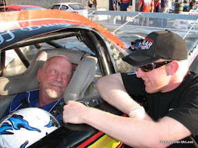 #7T Jeff Dunford and Tyler Dunford at Peterborough Speedway, October 12, 2008