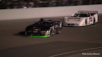 89 Drew Spicer and 70 Jeff Hanley at Kawartha Speedway, August 6, 2010