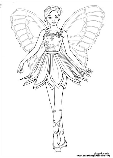 hadas de disney para colorear e imprimir