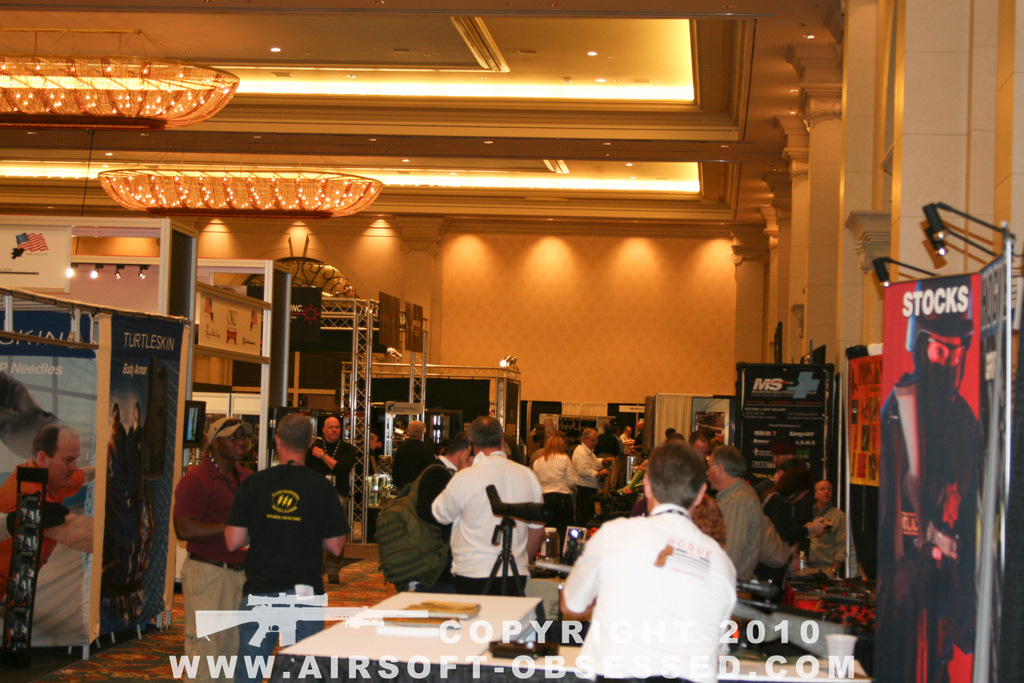Airsoft Guns, Shot Show 2011 Coverage, 2011 Shot Show, Shot Show Booth BabesAirsoft Shot Show 2011, Airsoft KWA KRISS, WE G39C Review,Echo1 M240B Review,Pyramyd Air, Pyramyd Airsoft Blog, Airsoft Obsessed, Airsoft Blog,