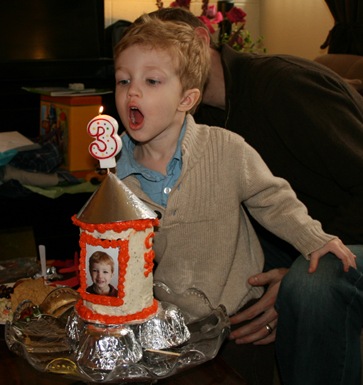 CHRISTIAN 3RD B-DAY cropped blowing candle