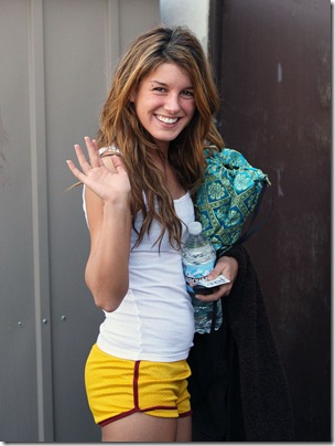 EXCLUSIVE: Shenae Grimes Going To Power Yoga