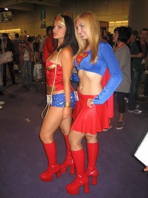 Wonder Woman Supergirl Costume, Heroes Costume