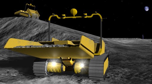 月面用の建設機械ロボット [Astrobotic’s first lunar robot]