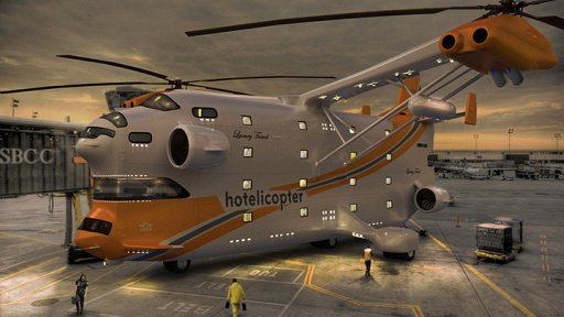空飛ぶホテル [ Hotelicopter ]