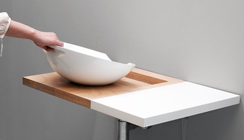 洗面器の復活[ Plugless sink ]
