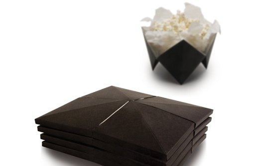 ポップコーン用折り箱[ MICROWAVE POP UP PACKAGING ]