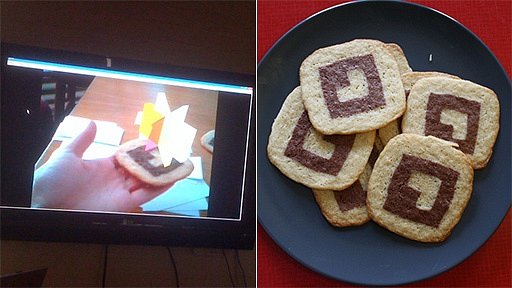手作りのARクッキー(AR Cookies)