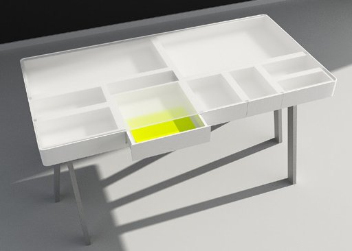 すべてを見渡せるテーブル(table treasury)