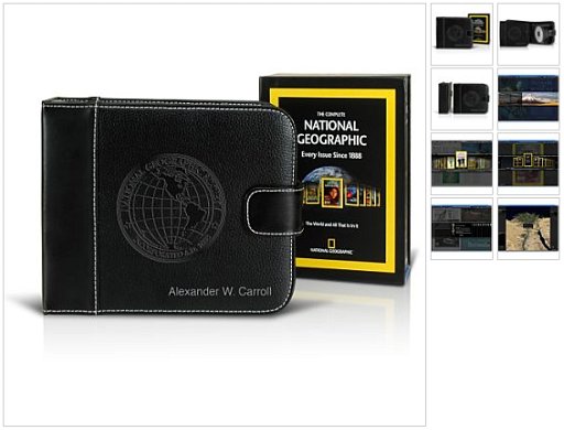 National Geograhicの120年間分を160GBのHDで(The Complete National Geographic on 160 GB Hard Drive)