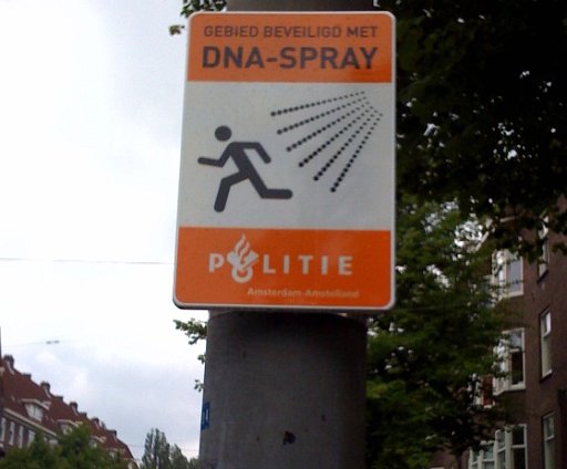 見えないDNAスプレーで防犯(SelectaDNA spray)