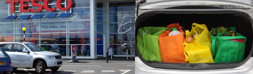 ドライブスルーなスーパーマーケット(Tesco tests out drive through delivery) ドライブスルーなスーパーマーケット(Tesco tests out drive through delivery)