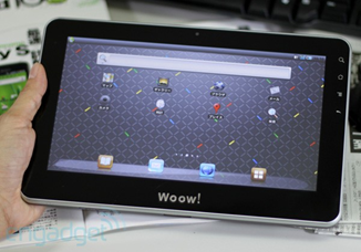 Woow Android tablet