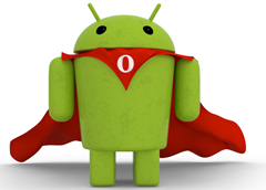 Android tablet version of Opera