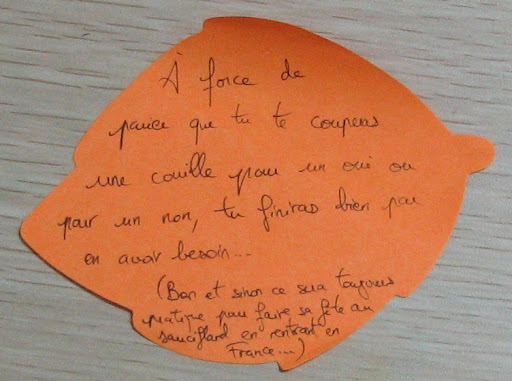 Mon petit mot à moi Mon petit mot à moi