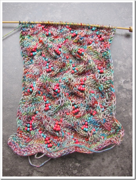 undulating waves scarf