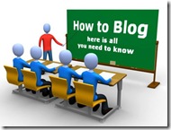 How to blog