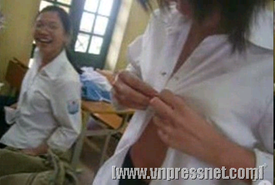 Nu sinh lo hang